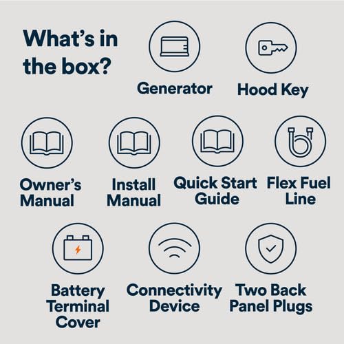 Generac 22kW Whole Home Generator, Transfer Switch & Cellular Capability