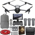 DJI Mavic 4 Pro Triple Camera Flagship Drone Creator Combo (DJI RC Pro 2), 512GB Onboard Storage, 100MP Hasselblad Camera, 6K HDR Video, 0.1-Lux Nightscape, Obstacle Sensing Bundle with Deco Gear Kit