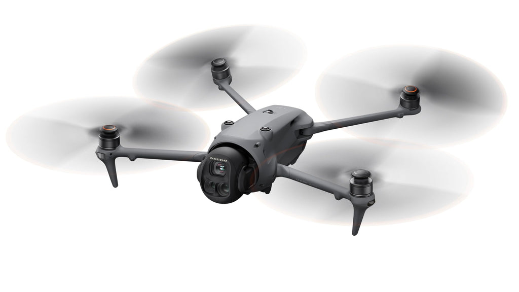 DJI Mavic 4 Pro Drone Fly More Combo 6K60 HDR, 100MP, 51-Min Max Flight Time, 18.6-Mile Range, ActiveTrack 360 Subject/Vehicle Tracking, Omnidirectional Avoidance Bundle with 128GB Memory, 2 Year CPS Warranty, Backpack, Bundle It Better Lens Cloth + More