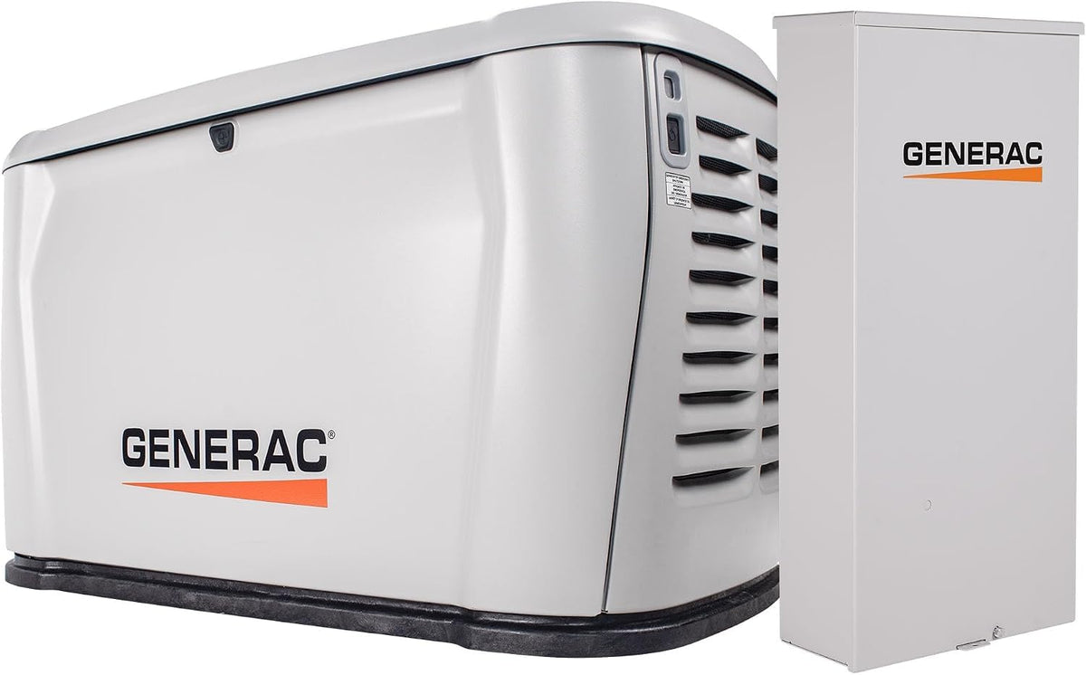 Generac 22kW Whole Home Generator, Transfer Switch & Cellular Capability