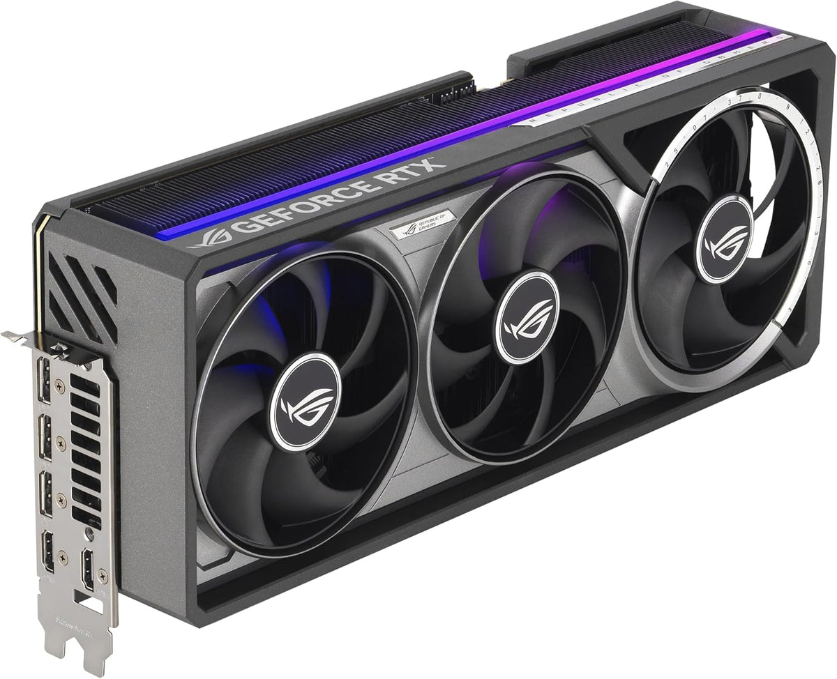 ASUS ROG Astral GeForce RTX 5090 32GB GDDR7 OC Edition Gaming Graphics Card (Nvidia GeForce RTX5090, Four Fans, 3.8 Slot Design, PCIe 5.0, 2X HDMI 2.1b, 3X DisplayPort 2.1a)