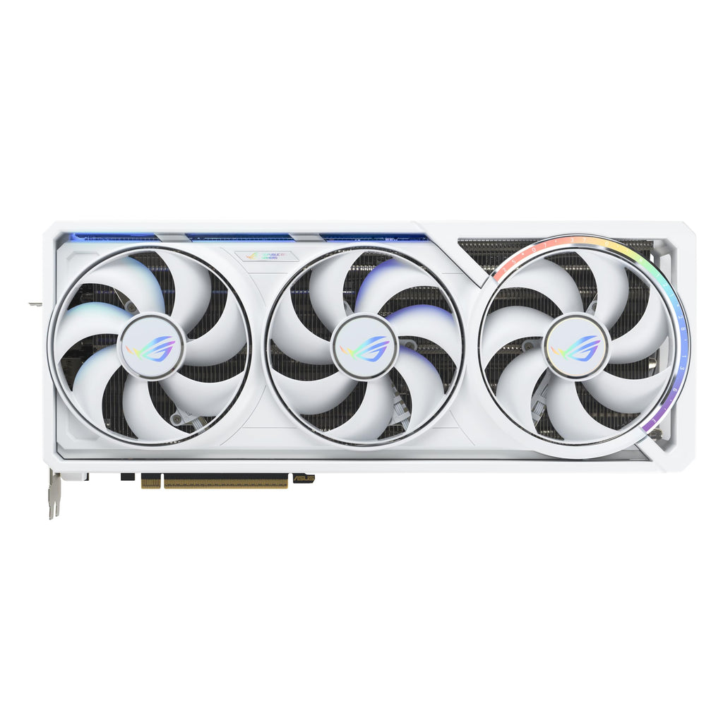 ASUS ROG Astral GeForce RTX 5090 32GB GDDR7 White OC Edition Gaming Quad Fan Graphics Card (NVIDIA DLSS 4, 3.8 Slot Design, PCIe 5.0, 3X DP 2.1b, 2X HDMI 2.1b, White)