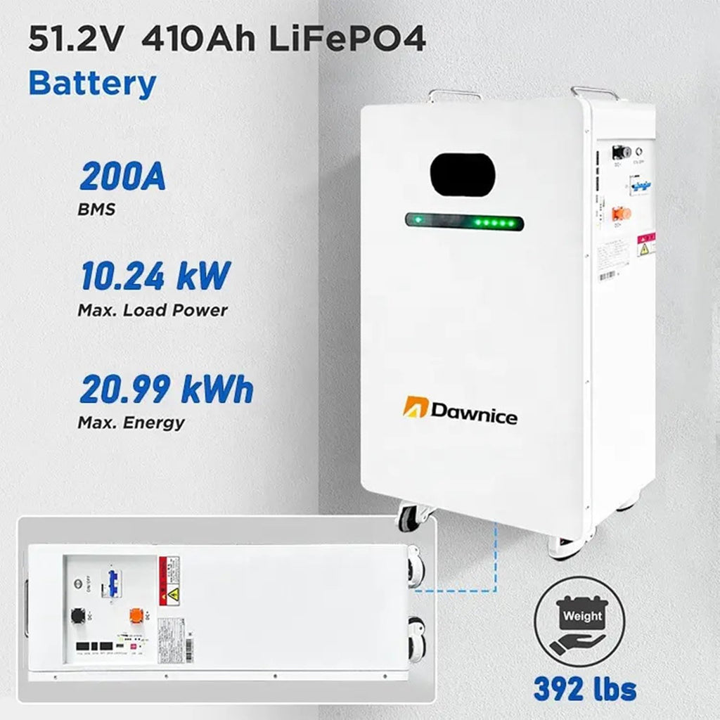 20KWH Hybrid Solar Power System Complete Kit 20PCS*550W Solar Panel (11KW) + 1Sets*48V 12KW Hybrid Inverter Split Phase Inverter Built in MPPT+ 1Sets*51.2V 406Ah 20kwh LiFePO4 Home Lithium Battery