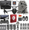 DJI Mavic 4 Pro 512GB Creator Combo with RC Pro 2, (Including 1-Year DJI NYC Care Plan) Flagship Tri-Camera Drone with 100MP 4/3 CMOS Hasselblad Camera, 51-Min Max Flight Time, Three Batteries, Charging Hub, Professional, Gray