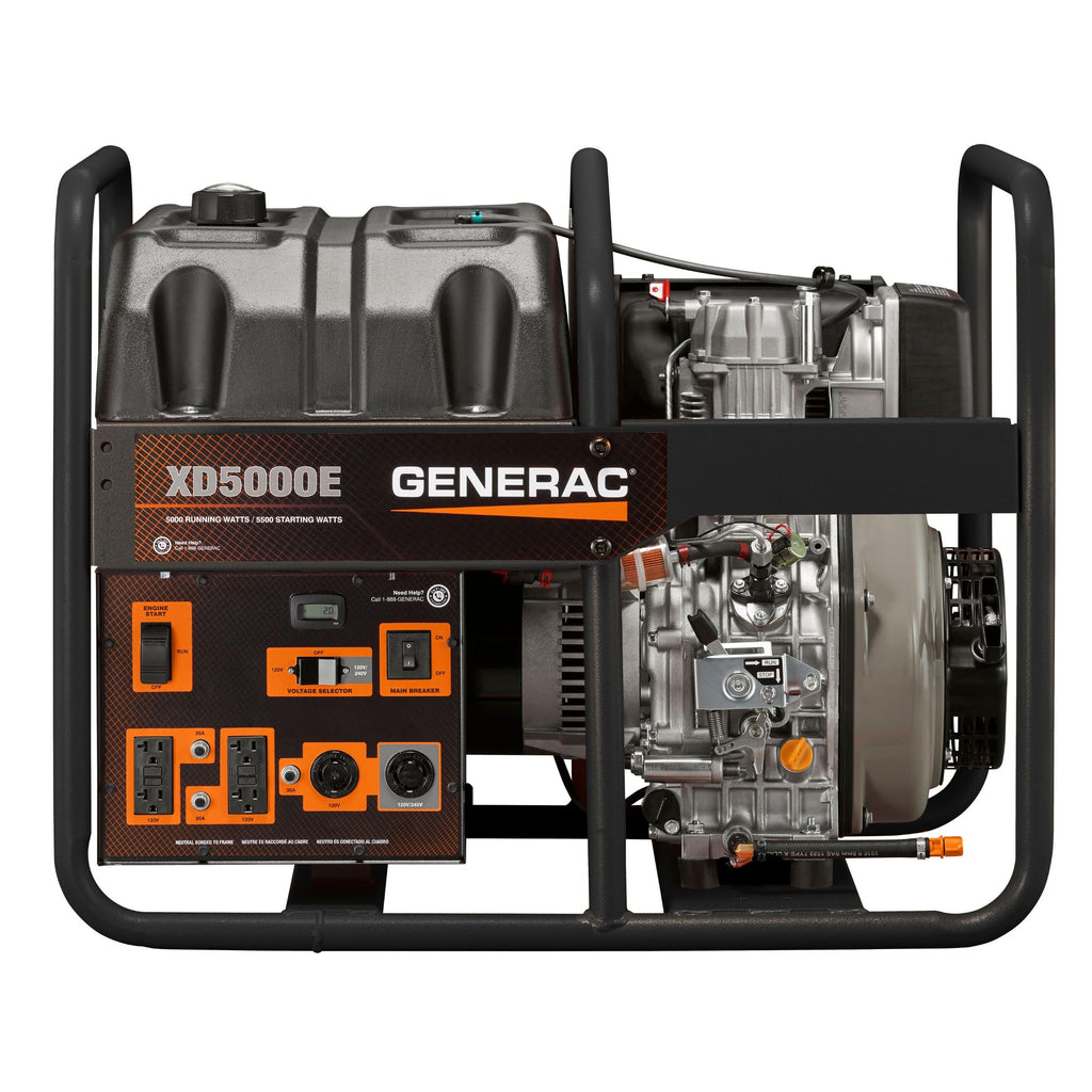 Generac 5,500 Starting Watt Diesel Powered Portable Generator